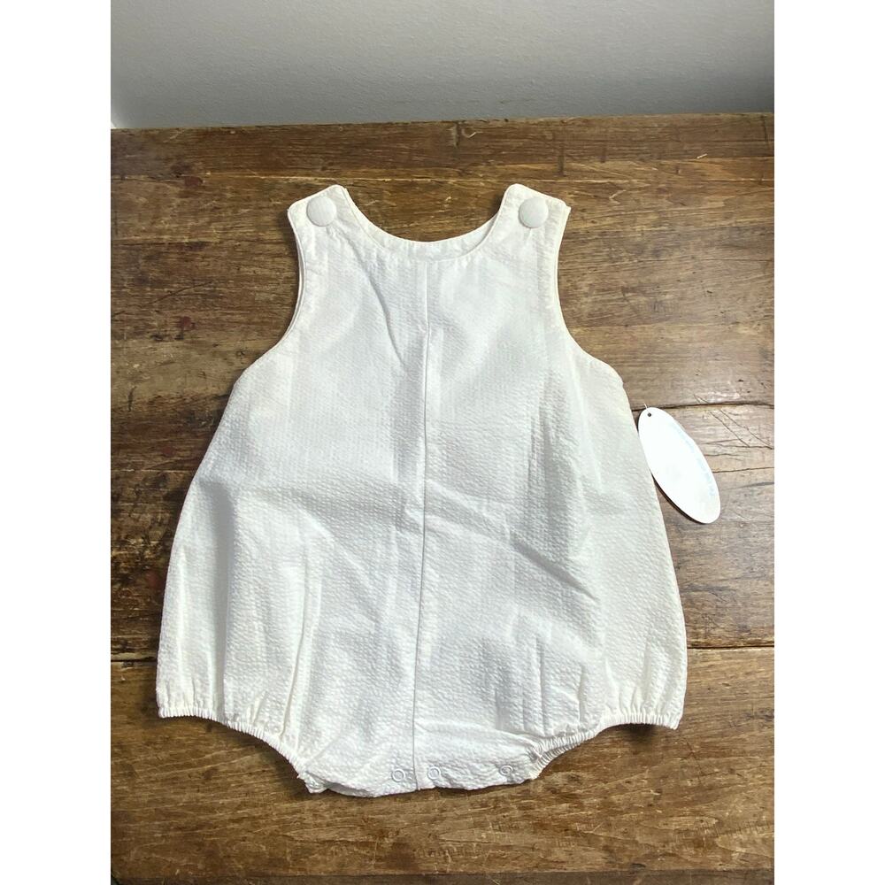 Lullaby set Cream Seersucker Bubble NWT size 2T